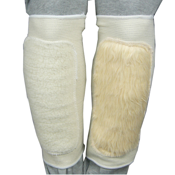 男女士老人冬季防寒关节炎骑行 抓绒毛仿羊毛保暖护膝运动护具折扣优惠信息