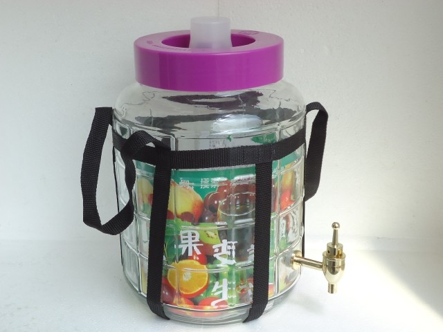玻璃泡酒瓶 发酵罐 葡萄酒缸 密封罐酒坛酒缸送塑料龙头折扣优惠信息