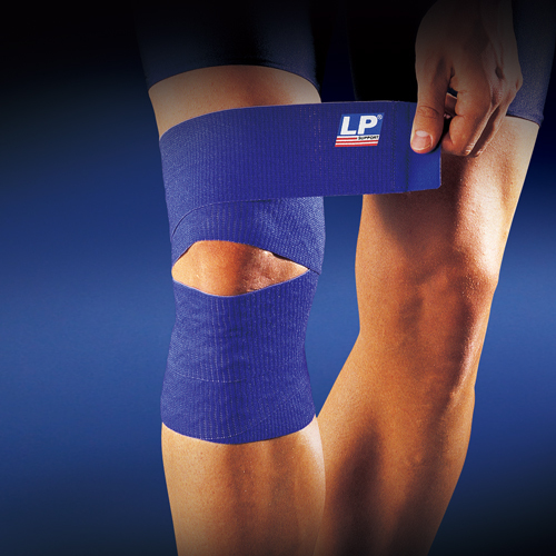 正品lp691膝部弹性透气泰拳击散打医用减肥绷带 运动护膝护踝