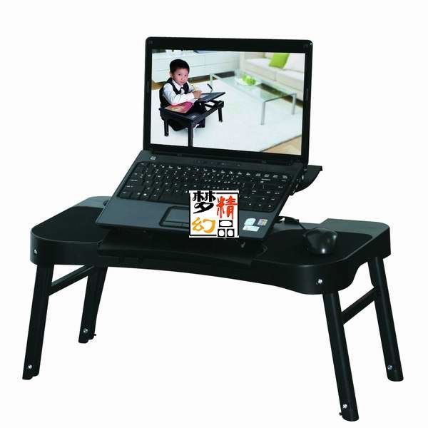 专柜正品瑞果美极了二代旗舰版超大风扇笔记本电脑桌 黑色 送礼品