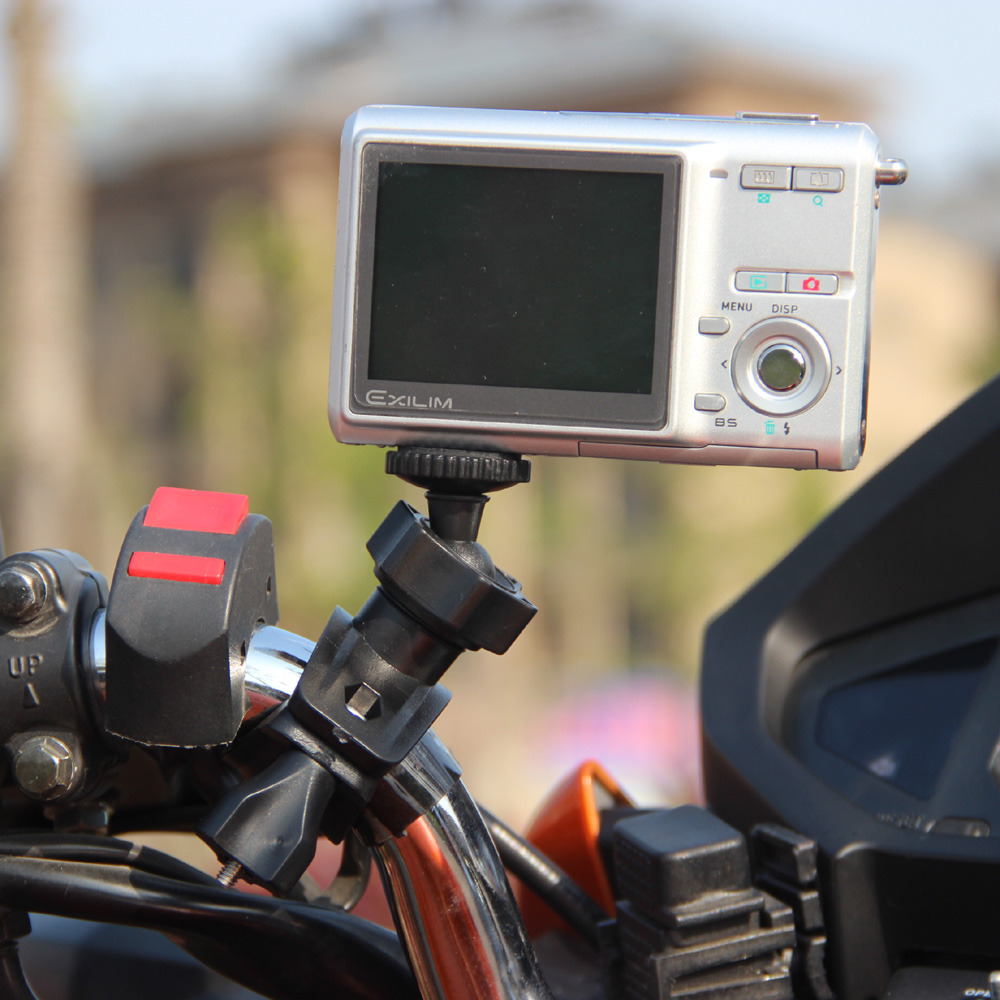 摩托车骑行专业照相机支架山地车自行车电车相机DV摄影机相机支架折扣优惠信息