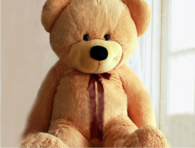 可爱1.6米熊熊国产泰迪毛绒玩具 毛绒布艺类玩具生日礼物情人抱熊