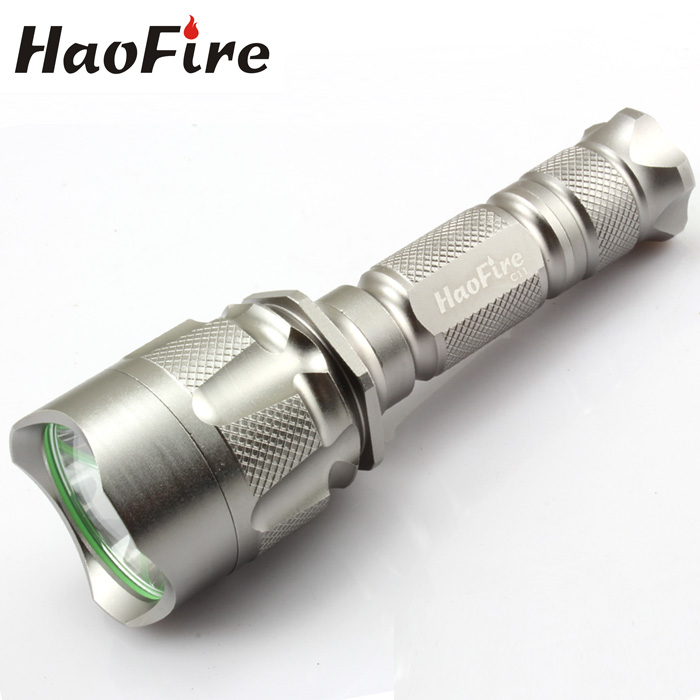 正品HaoFire C11Q5强光手电筒可充电远射王家用户外探照打猎包邮