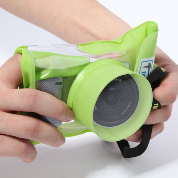 包邮 特比乐 伸缩镜头相机防水袋 卡片数码相机防水套 水下10米折扣优惠信息