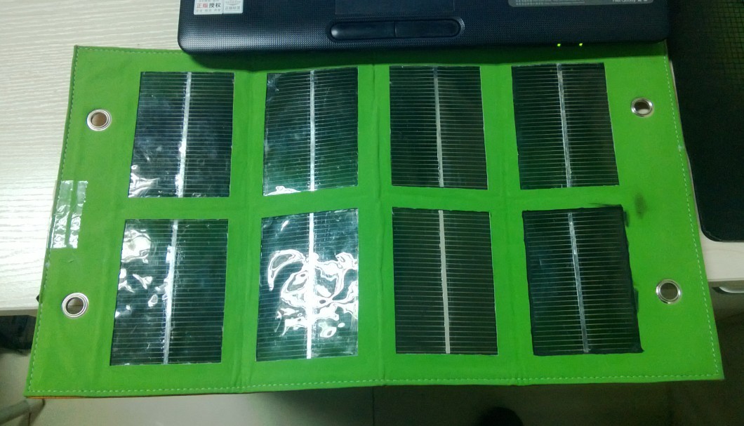 揉性太阳能电子充电板CIGS9W只要688元