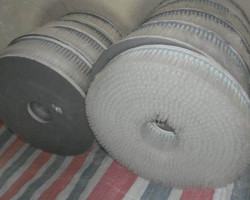 毛刷盘 圆盘刷 塑料丝毛刷盘 尼龙丝毛刷 毛刷轮 电工具动毛刷头