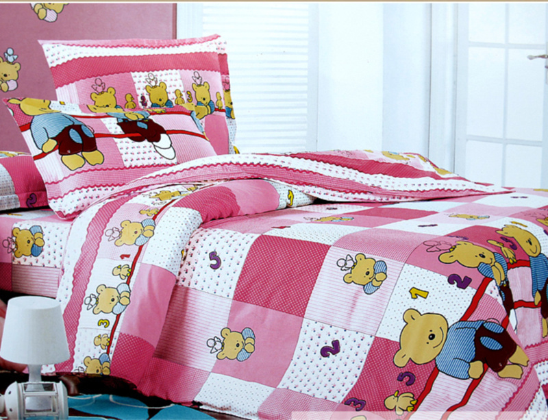 定做单人双人学生儿童婴儿100%纯棉单件被罩被套床单全棉床上用品