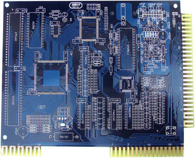 PCB打样 四层板 电路板制作 PCB加工 金手指板 蓝油折扣优惠信息