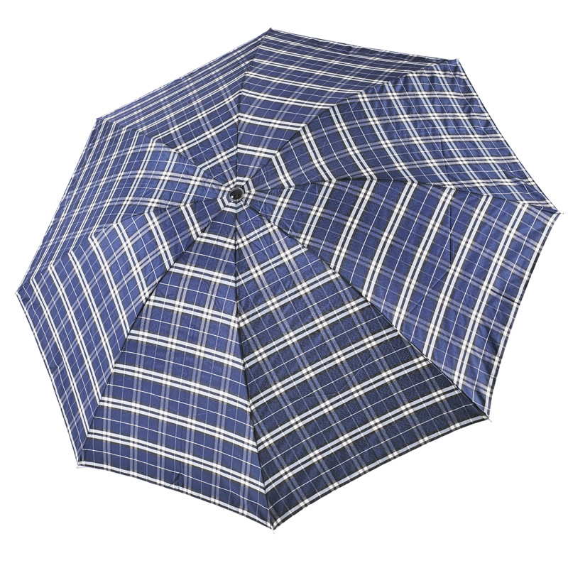 龙翔 经典英伦格子折叠雨伞 商务三折男士女士雨伞