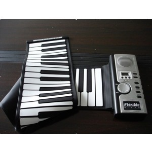 钢琴61键硅胶可折叠手卷钢琴/带MIDI功能可连接电脑折扣优惠信息
