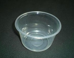 可以微波炉 700ML 塑料圆碗 一次性餐盒 批发快餐碗 600只装
