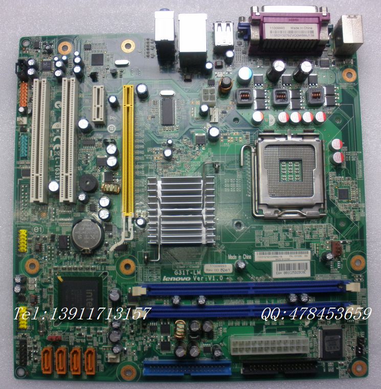 联想品牌台式电脑 维修备件 945 G31 G41  Q45  H61拆机主板