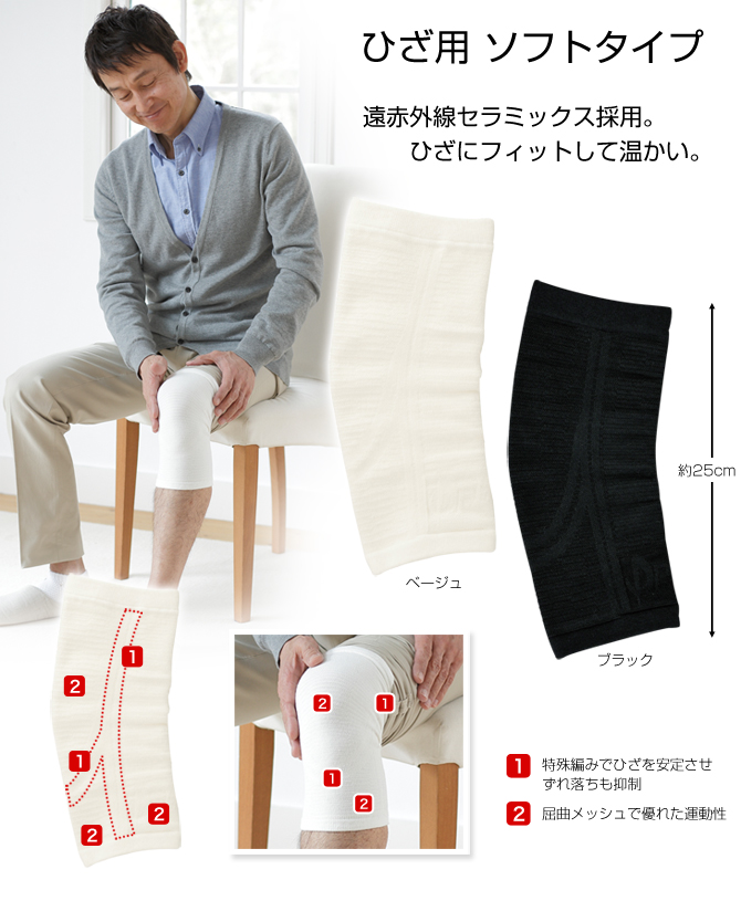 日本代采购含钛远红外线保暖护膝冷痛怕冷中老年老寒腿钛护腿