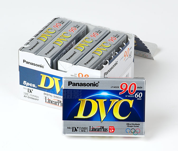 录像带松下DV60磁带正品行货mini DV摄像机磁带 数码录像带60分钟折扣优惠信息