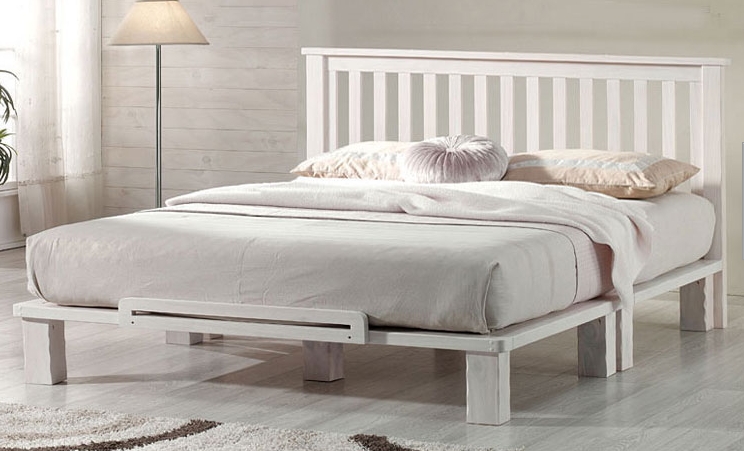 人气韩式床实木床双人床单人床实木床松木床成人床婚床大床1.8米