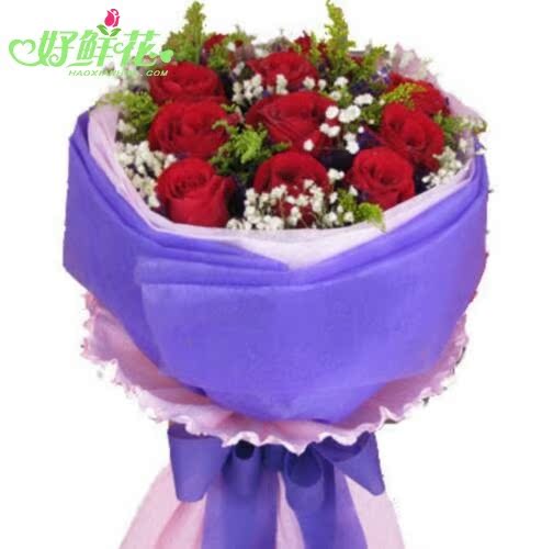 新款特价同城送花山西省忻州市侯马市花店11红玫瑰