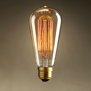 爱迪生灯泡创意灯泡E27灯泡LED灯泡艺术灯泡特色复古华丽灯泡40W