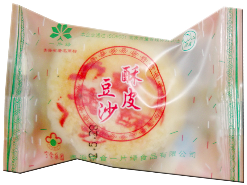 青海宁食一片绿精品糕点系列独立包装散称优质酥皮豆沙饼