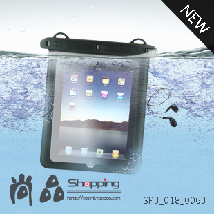 IPad平板电脑音乐放水防水袋 附入耳式防水耳机 12寸游泳潜水拍照折扣优惠信息