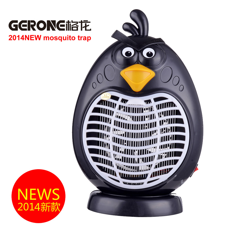 GERONE格龙K6家用光触媒LED节能愤怒的小鸟灭蚊器灭蚊灯