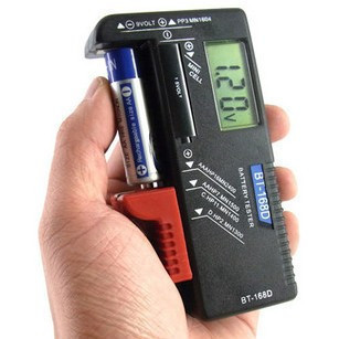 数字式电池电量测量仪 数显测试仪 电量显示器检测器 9V 1.5V通用折扣优惠信息