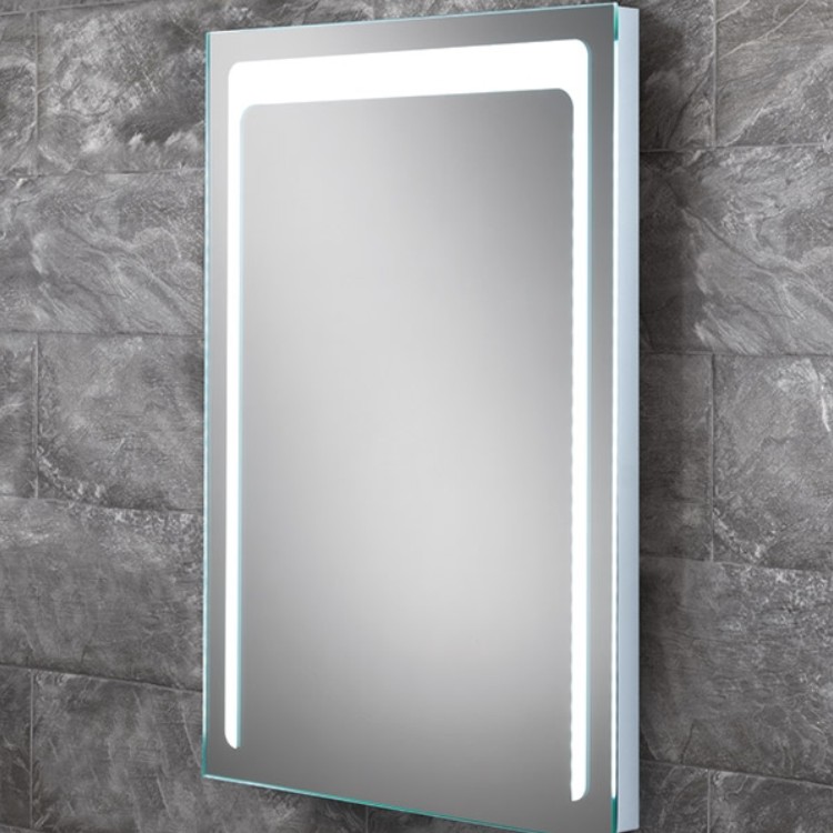 浴室LED防雾镜 挂壁镜 美容化妆灯镜 可调节触摸开关特价灯镜秒杀