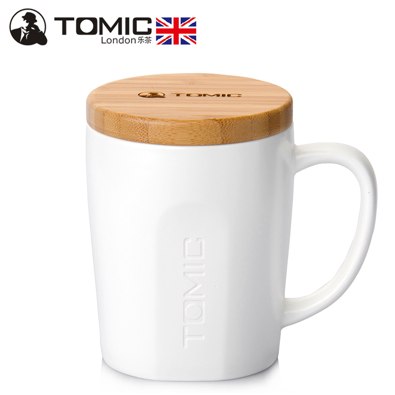 tomic特美刻杯子水杯陶瓷创意可爱带盖简约个性马克杯咖啡杯正品