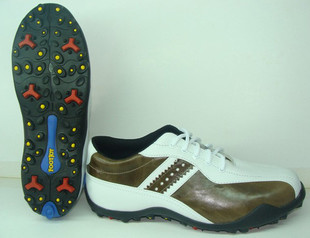 全新正品进口超纤皮高尔夫鞋女款，防水防滑高尔夫球鞋
