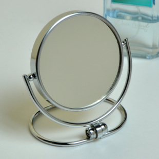 特价全铜双面美容镜化妆镜浴室镜子可三倍放大MM最爱(3寸）