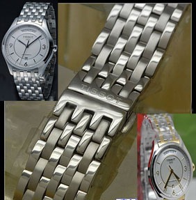 手表配件 T038唯意系列 钢带 钢表带 手表链 19MM