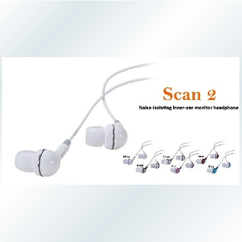 包邮 艾肯ICON SCAN 2入耳式耳机/耳塞 手机 MP3 MP4专业监听耳塞