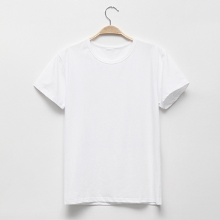 YOMO2015夏装新款男士纯色全棉舒适透气短袖修身情侣T恤百搭韩版