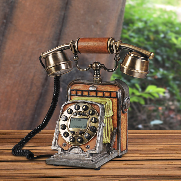 创意个性电话机复古座机家用仿古艺术装饰时尚可爱造型固定电话机