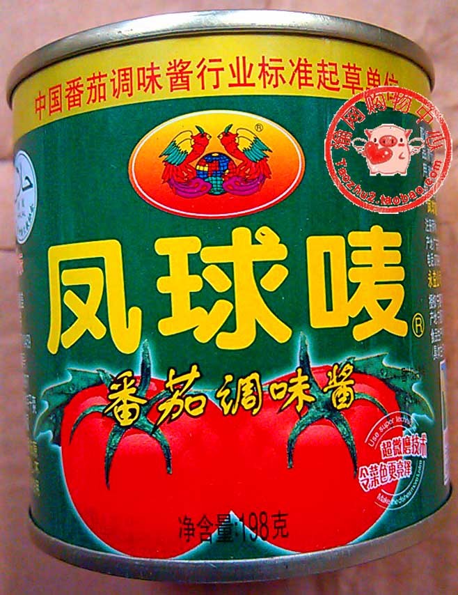 特色风味番茄调味酱 东莞永益凤球唛番茄调味酱 198g折扣优惠信息