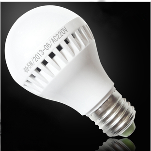 高端LED球泡灯泡5W节能灯E27螺口大功率超亮led灯泡