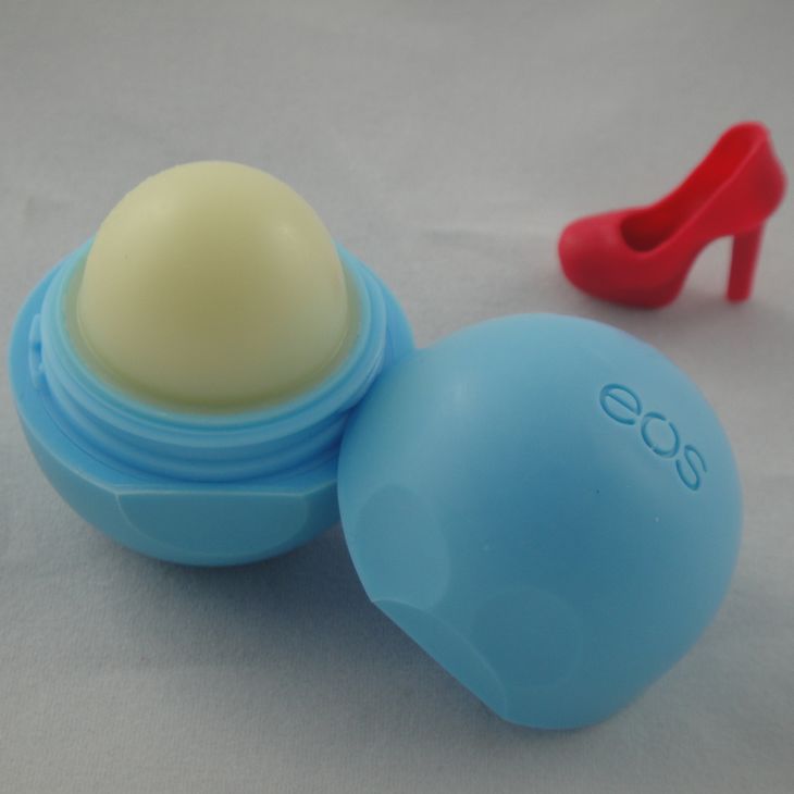 EOS球型球形润唇膏  绯闻女孩blueberry蓝莓味孕妇小孩可用折扣优惠信息