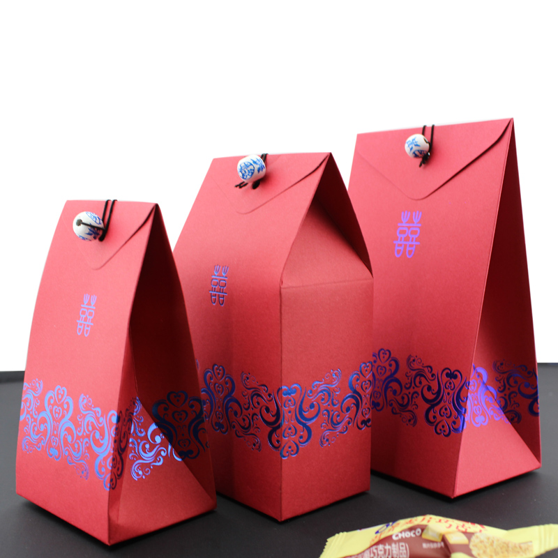 创意喜糖盒子批发结婚糖果盒喜烟包装盒中式喜糖袋装烟盒婚庆用品折扣优惠信息