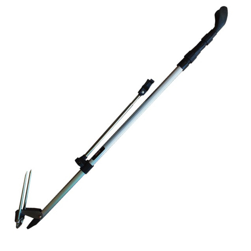 荷韵铝合金炮台支架1.5米竿架竿挂可伸缩地插渔具配件垂钓用品