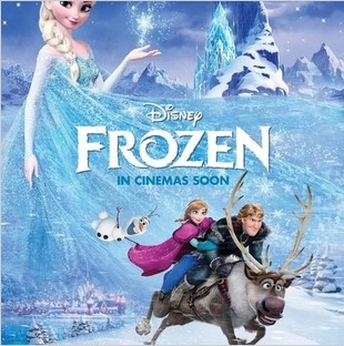 Frozen冰雪奇缘原声配乐碟2张CD送俄文版OST