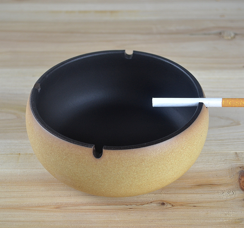 包邮时尚陶瓷烟灰缸创意个性特大号防风欧式复古烟缸家居礼品