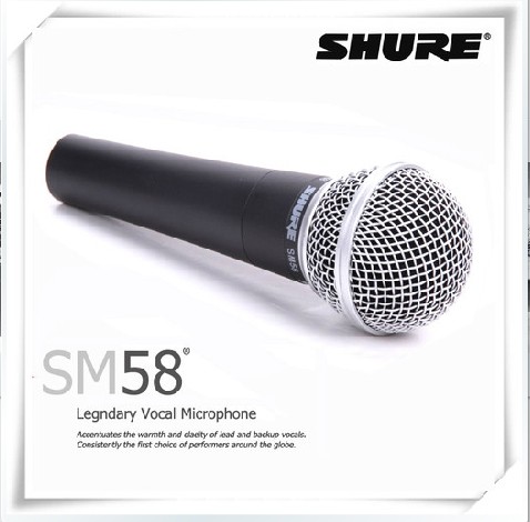 Shuer/舒尔 SM58LC人声有线话筒采用进口咪芯BBOX麦克风 高品质