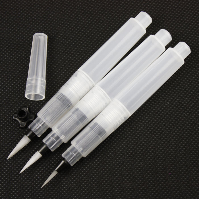 日本SAKURA樱花自来水笔 储水毛笔 书法笔 彩铅固体水彩好伴侣 QR