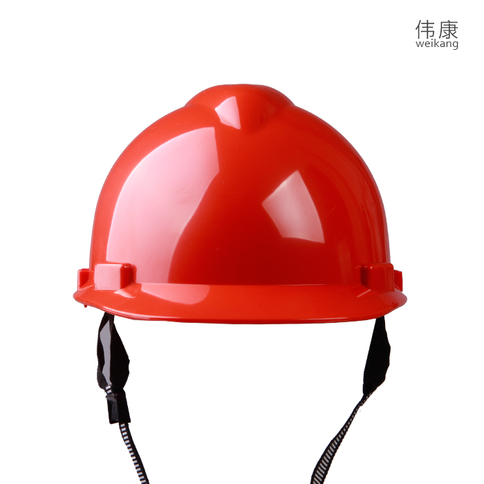 伟康V型安全帽 ABS工程帽 防砸帽防护帽劳保领导帽 建筑化工头盔