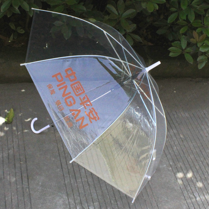 厂家直销透明伞 个性伞 透明伞批发 特价加印LOGO 晴雨伞 公主伞