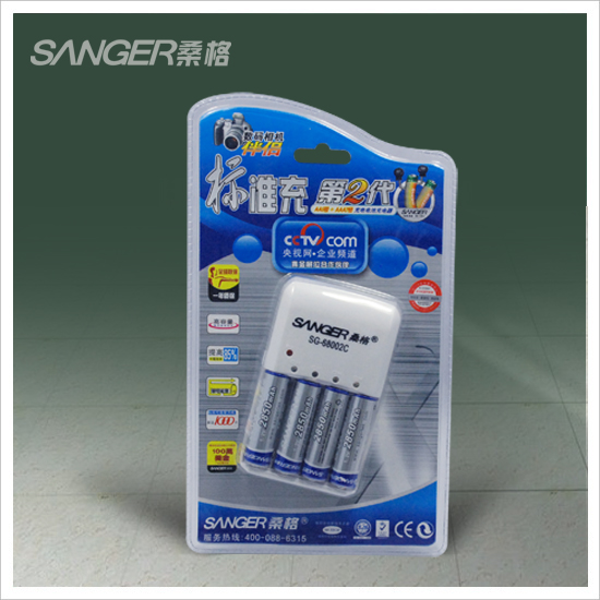 桑格 2850AA充电电池 数码相机电池 2850mAh 镍氢5号充电电池四节折扣优惠信息