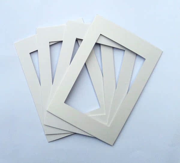 相框卡纸表边白边5寸6寸7寸8寸10寸12寸16寸卡纸