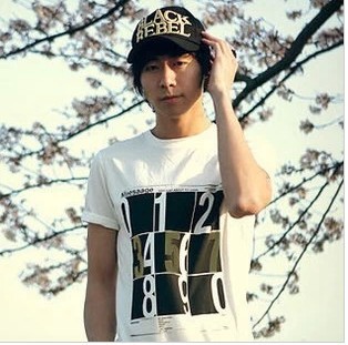 超便宜的t恤 休闲园领男短袖2013夏季韩版男士半袖 创意个性纯棉T