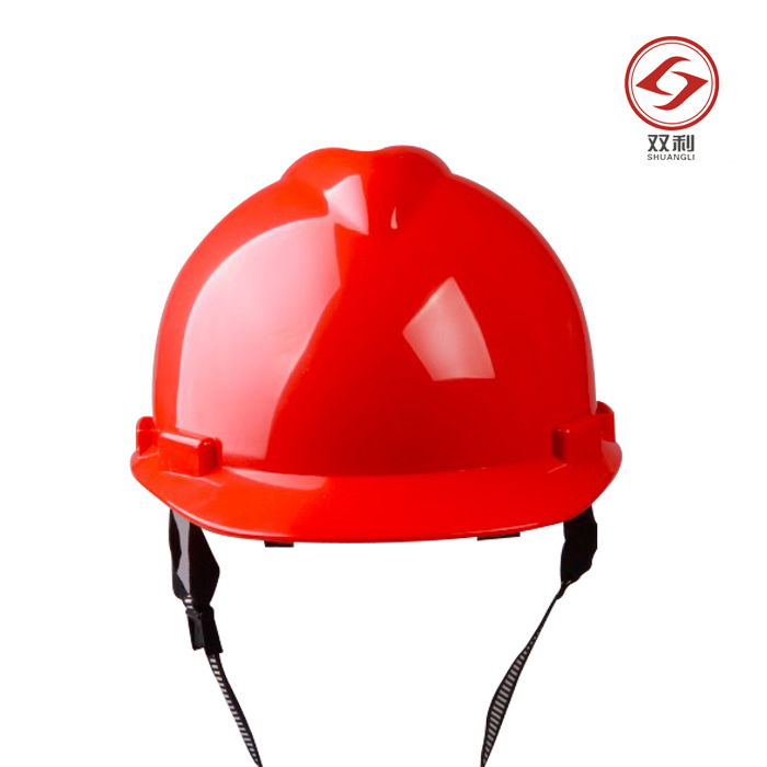 V型安全帽 HDPE材料防砸帽 工地帽建筑施工帽头部防护帽头盔