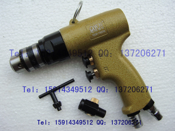 台湾欧维尔手枪式风钻3/8气钻 风枪钻 手枪钻OW-Z04钻孔机10mm折扣优惠信息