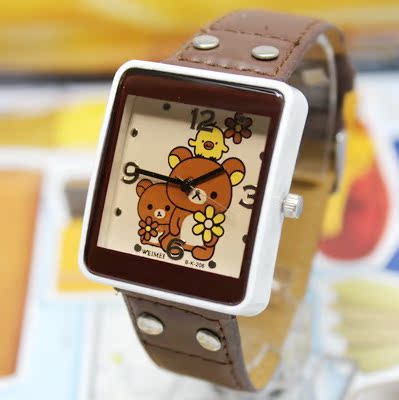超可爱轻松熊黄小鸡手表 2012款 韩国时尚 人气学生手表 流行手表